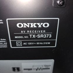 Onkyo Stereo Receiver 