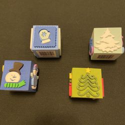 Holiday Rubber Stamps