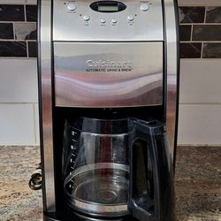 CUISINART GRIND & BREW 12-CUP COFFEEMAKER