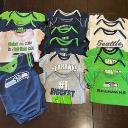 Baby SEAHAWKS Onesies