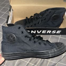 Black High Top Converse 