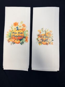 2 Piece Farmhouse Towel Set