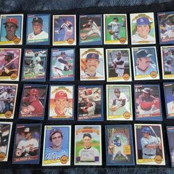 1983 And 1986 Baseball Cards 