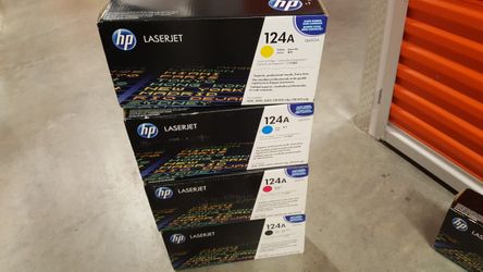 HP toners Cartridges 124a complete set