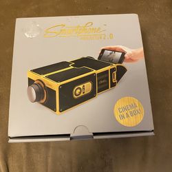 Smartphone Projector 2.0 Cinema in a Box! Cardboard Mobile Home Theater Cinema