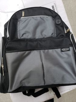 Graco gotham smart organizer baby bag backpack