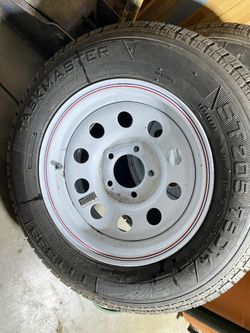 Utility trailer, tires, and axle