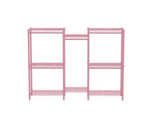 2 pink clothing racks - brand new in box
