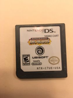 Nintendo ds battle of giants dragons