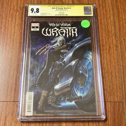 CGC Signature Series Web Of The Venom: Wraith 1 Signed By Donny Cates 