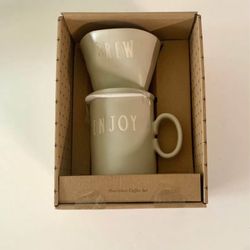  NIB Rae Dunn Pour Over Coffee Mug