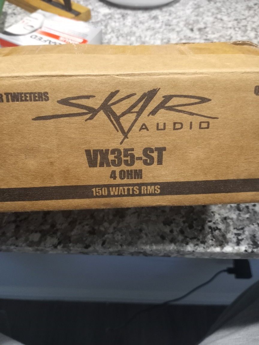 SKAR AUDIO 3.5" TWEETERS **BRAND NEW**