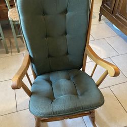 Vintage Wood Rocking Chair