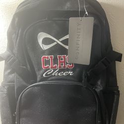 Nfinity Black Sparkle Backpack 