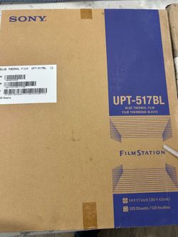 Sony Blue Thermal Film