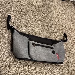 Skip Hop Grab & Go Stroller Organizer Gray Universal Stroller Caddy Baby Storage
