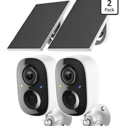 Wireless 2K Outdoor Security Camera, WiFi Cameras