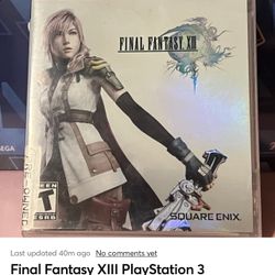 Playstation 3 Final Fantasy 13