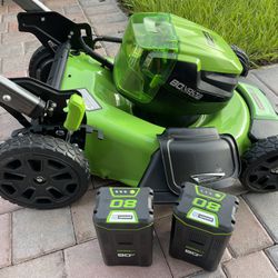 80V 21" Cordless Battery Self-Propelled Lawn Mower