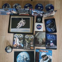 Apollo NASA Collection with Huge Poster