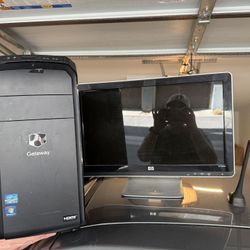 Gateway Computer With Hp Screen 