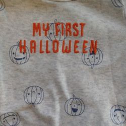 New Born Baby Halloween Onsie