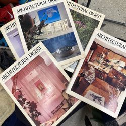 46 Vintage Architectural Digest Magazines