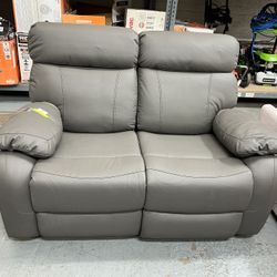 Avshalom Faux Leather Powered Recliner Loveseat 59.8” 