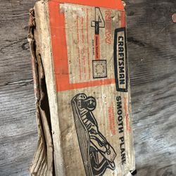 Vintage Craftsman Smooth Plane