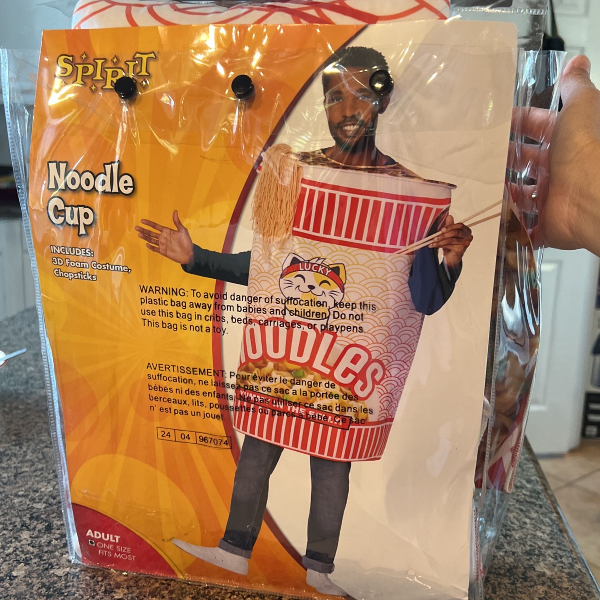 Cup A Noodle Custome