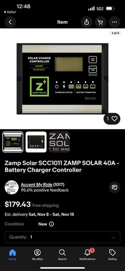 Zamp Solar Controller