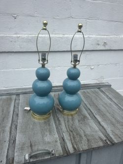 Blue Lamps