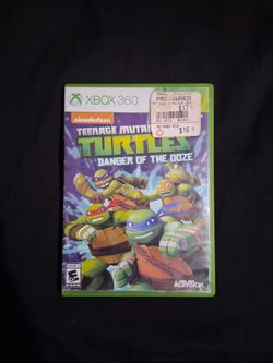 **Teenage Mutant Ninja Turtles: Danger of the Ooze – Xbox 360 🐢🎮**