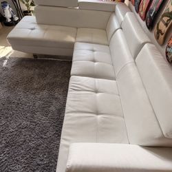 Sectional White 