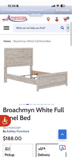 Full size bed frame