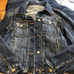 GAP Womens Jean Jacket Denim 1969 size small CUTE! 