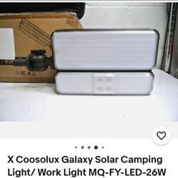 Solar work garden lights New In Box X $30