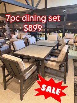 7-Piece Outdoor Patio Dining Set
