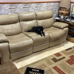 Leather sofa Reclining Chairs