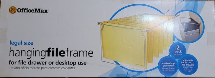 Legal Size File Hanger Frame 2 Pack