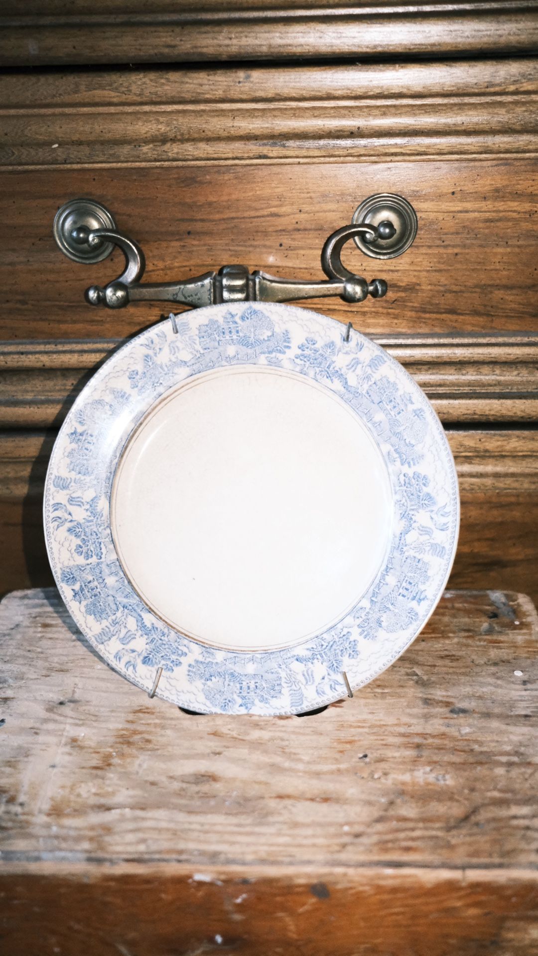 8” Imperial Semi Porcelain Plate By Myott Son & Co