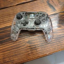 Clear Nintendo Switch Controller 