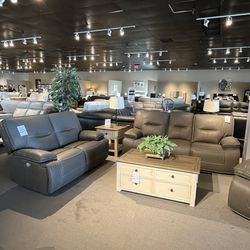 Power Reclining Sofa And Loveseat