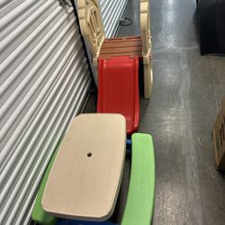 Kids Bench And Slide Combo 