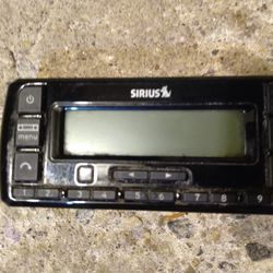 Sirius Satellite Radio Car Kit And Radio 