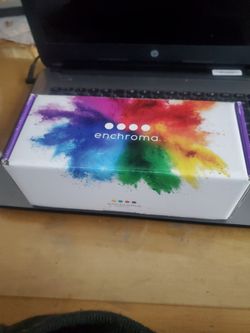 I have a pair of Enchroma glasses to help you to see colors better.