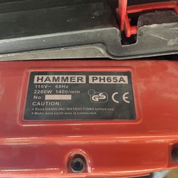 Jackhammer with case