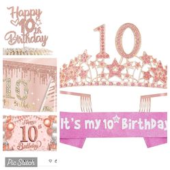 10th Birthday Decorations
