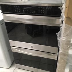 KENMORE double wall oven all STAINLESS STEEL