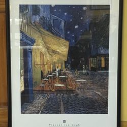 Cafe Terrace At Night by Vincent Van Gogh
